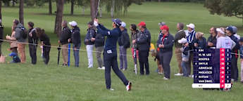 Jeong weon Ko sets up brilliant birdie at the fourth