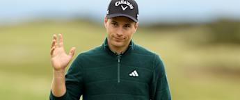 Matthew Jordan, Darius van Driel and Ryan Brehm share first-round lead in Scotland