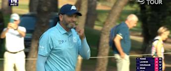 WATCH | Sergio Garcia makes stunning eagle at the 14th