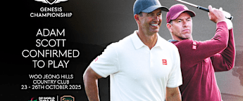 
Adam Scott to return to Korea at Genesis Championship