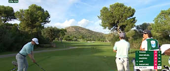 WATCH: Euan Walker eagles 15th after driving the green