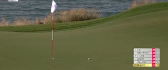 Rory McIlroy birdies the 13th
