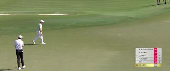 WATCH: Daniel Hillier holes from long-range at the 1st 