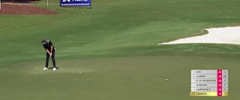 Laurie Canter | DP World Tour Championship Round 1 | 2nd Hole