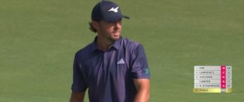 'Delightful shot' from Marco Penge at the 8th Hole