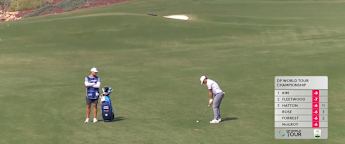 Adrien Saddier | DP World Tour Championship Round 2 | 16th Hole