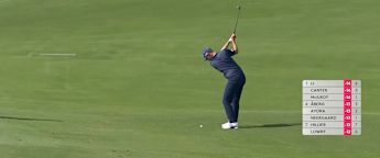 WATCH: Nicolai Højgaard hits the pin!