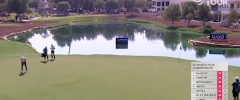 WATCH: Justin Rose holes another monster putt at 6!