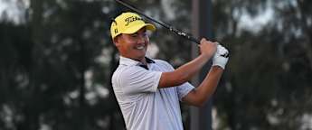 Kazuma Kobori produces fast finish to lead after day two in Australia