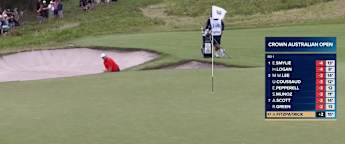 WATCH | Alex Fitzpatrick holes brilliant bunker shot at the seventh