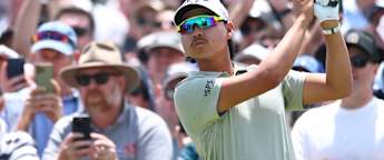 WATCH: Min Woo Lee holes approach shot at tenth for eagle 