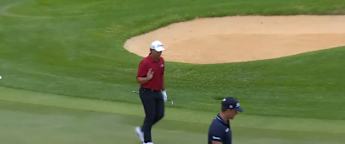 WATCH | Aldrich Potgieter chips in at the first