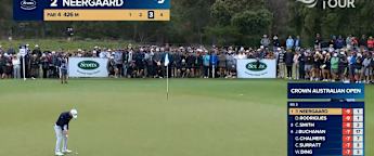 Rasmus Neergaard-Petersen holes monster birdie putt