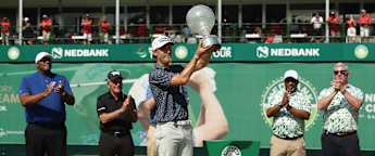 Kristoffer Reitan clings on to claim wire-to-wire victory at Nedbank Golf Challenge in honour of Gary Player