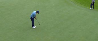 WATCH | JC Ritchie makes monster eagle putt at the eighth