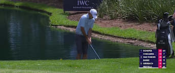 WATCH | 'He's having a paddle' - Olesen down to bare feet in Johannesburg