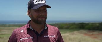 Dan Brown: We're not just playing golf in paradise, it's a great golf course as well