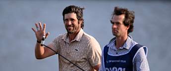 Nacho Elvira keeps his cool to lead by two in Dubai