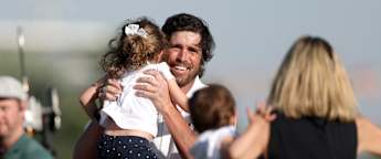 Nacho Elvira: I've always dreamed to have my kids walking up to me with a win