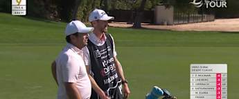 Francesco Molinari dials in for a closing birdie