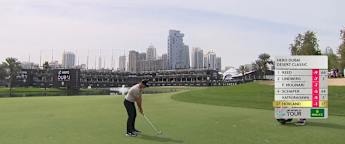 Viktor Hovland hits great approach into the ninth