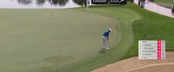 Joost Luiten birdies another par three in Dubai