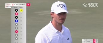 Nicolai Højgaard eagles the tenth