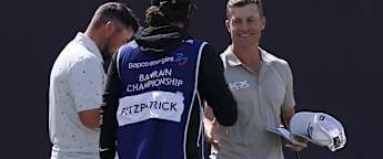 Calum Hill produces career-best 61 to match course record and lead in Bahrain 