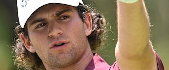 'Oh, my goodness  -wow!' Angel Ayora threatens par-four hole-in-one