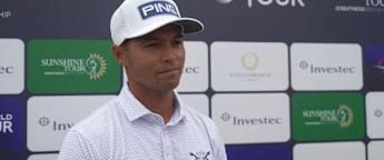 Johannes Veerman: I'm very happy with my round today