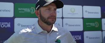 Dean Burmester: Being bogey-free today considering where I hit it is a bonus