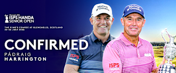 Pádraig Harrington to defend 2026 ISPS HANDA Senior Open title at Gleneagles