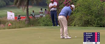 Francesco Molinari birdies fifth on day one in India