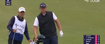 WATCH | Kuangyu Chen holes out for eagle on the seventh