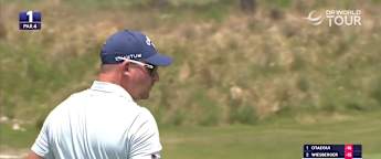 Shaun Norris opens with a birdie at the first