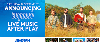 Keywest to light up the mainstage at the Amgen Irish Open in Doonbeg, Co. Clare