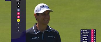 WATCH: Matteo Manassero holes out for eagle