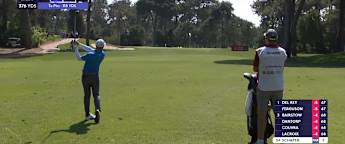 Jayden Schaper inches away from hole-out eagle