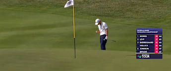 WATCH | Martin Couvra chips in at the 16th