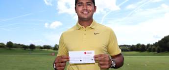 Yurav Premlall scoops $50,000 prize for Course Record presented by Nexo
