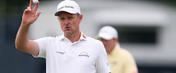 Stunning eagle keeps Justin Rose's hopes alive at Aronimink