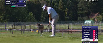 WATCH | Thriston Lawrence chips in on the 14th