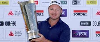 Richard Sterne ends long wait for win with moment of magic in Belgium