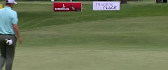 Bernd Wiesberger makes his 6th birdie of the day