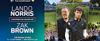 Lando Norris and Zak Brown confirmed for BMW PGA Championship Celebrity Pro-Am return