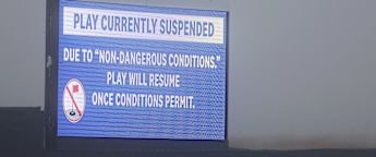 Heavy fog suspends U.S. Open on day one at Shinnecock Hills