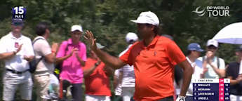 WATCH: Eugenio Chacarra makes eagle to take grip on Turin title