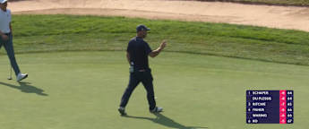 Andy Sullivan finishes in style with eagle