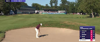 WATCH: Freddy Schott eagles 18th to make cut on home soil