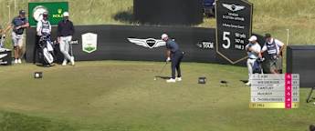 Calum Hill | Genesis Scottish Open Round 1 | fifth Hole